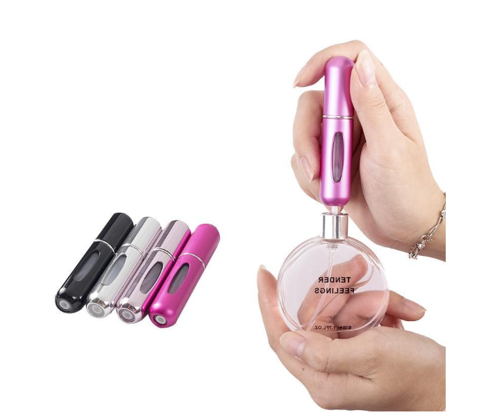 Pack of 2 5ml Portable Mini Refillable Perfume Atomizer Bottle - Assorted Colours - Zoom Image 7