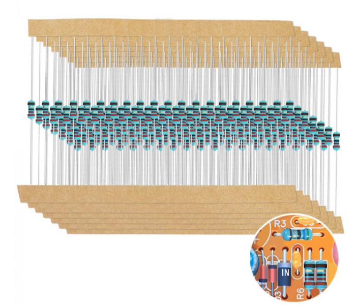 1280 Pieces 64 Values​​ Resistors Kit - Zoom Image 1