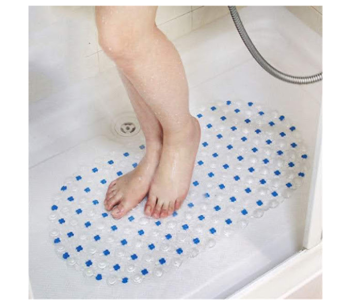 GTC 22000708 Non Slip Bath Tub Shower Mat with Drain Holes and Suction Cups - Pink - Zoom Image 4