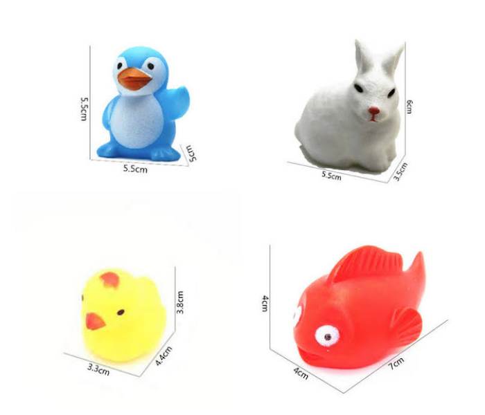 GTC 22000687 13 Pieces Bath Swimming Toys for Babies - Zoom Image 5