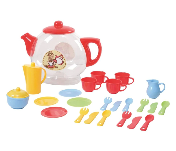 PlayGo 3131 25 Pieces Tea Pot Deluxe Toys For Kids - Zoom Image 1