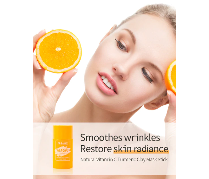 Dr Rashel DRL-1655 42g Glow Boost Vitamin C And Turmeric Clay Mask For Face - Zoom Image 3