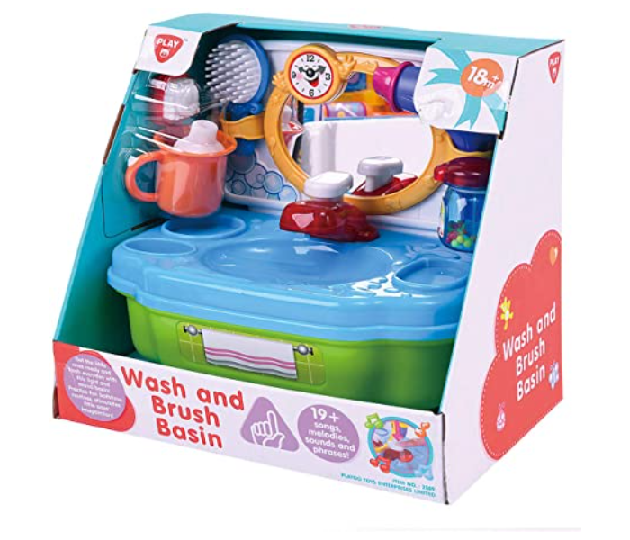 PlayGo 2589 Wash And Brush Basin Toys For Kids - Zoom Image 2