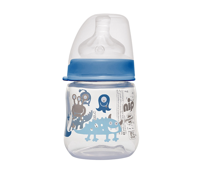 NIP 125348 150ml Wide Neck PP Bottle For Babies - Zoom Image