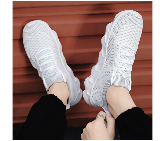 Unisex Sneakers Outdoor Casual EU 37 Sports Shoes - White - Zoom Image 2