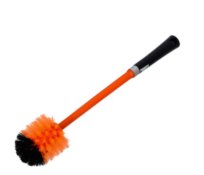 Royalford RF6999 Plastic Toilet Brush - Black and Orange - Zoom Image 2