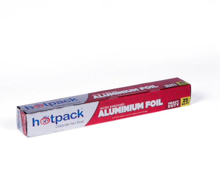 Hotpack AF25SQFT 25 Square Feet Aluminium Foil Embossed - Zoom Image