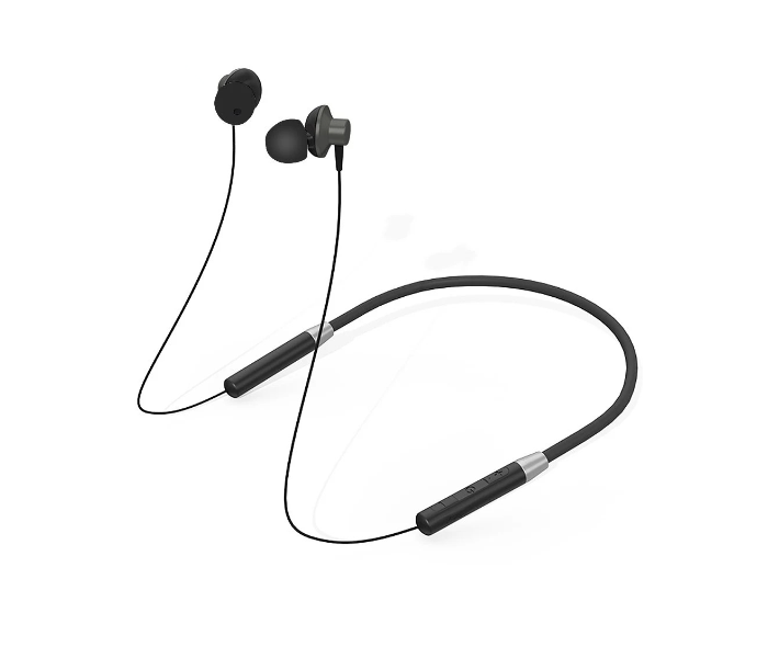 Lenovo HE05 NeckBand Bluetooth Earphone - Black - Zoom Image 1