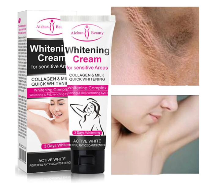 Dr Rashel AC218-4 Aichun Beauty Whitening Cream For Sensitive Areas Collagen and Milk Quick Whitening - Zoom Image 4