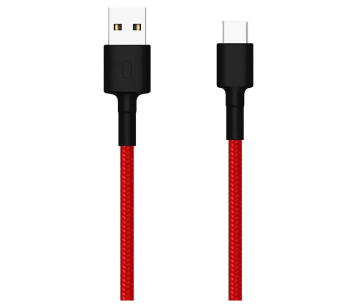 Xiaomi Mi Type-C Braided USB Cable - Red - Zoom Image 1