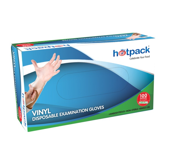 Hotpack VGM 100 Pieces Medium Vinyl Gloves - Zoom Image 1