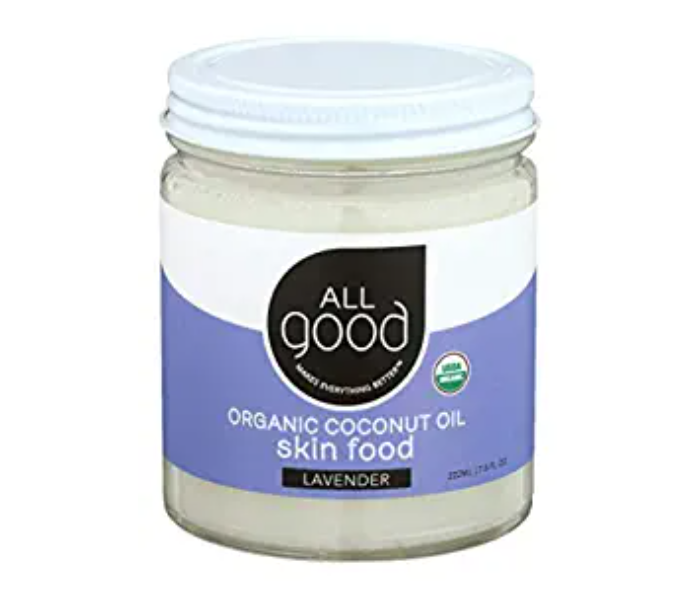 All Good 129074 7.5 Oz 222ml Organic Coconut Oil Lavender Skin Cream - Zoom Image