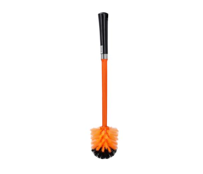 Royalford RF6999 Plastic Toilet Brush - Black and Orange - Zoom Image 1