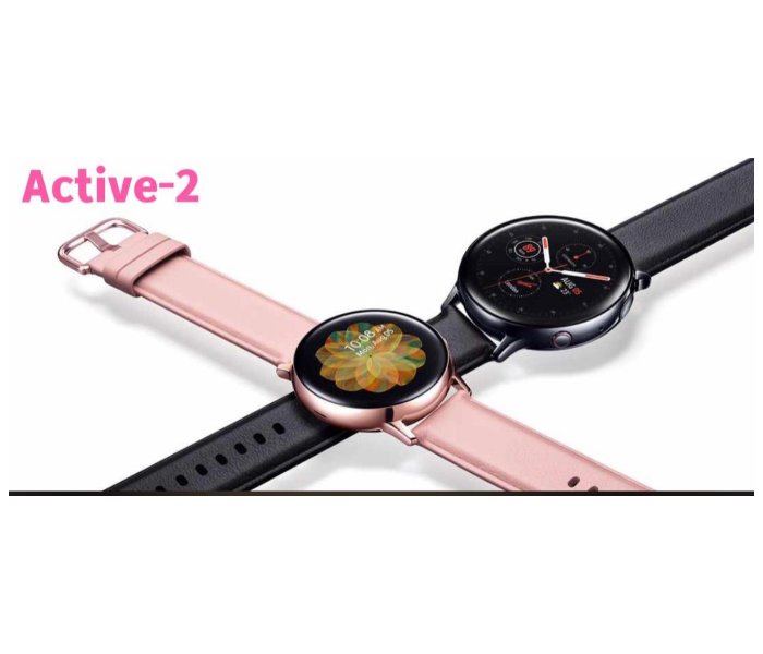 Unisex Sport Bands for Samsung Galaxy Watch Active Soft Silicone Replacement Sport Strap for Galaxy Active 2 - Pink - Zoom Image 6