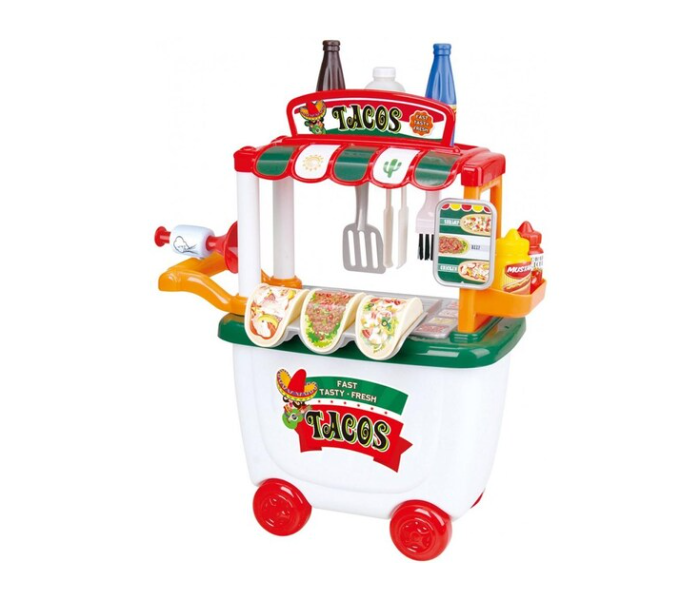 PlayGo 3514 29 Pieces Gourmet Taco Party Cart Toy for Kids - Zoom Image 2