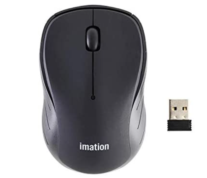 Imation wimo 3d 2.4GHZ Wireless Mouse - Black - Zoom Image 1