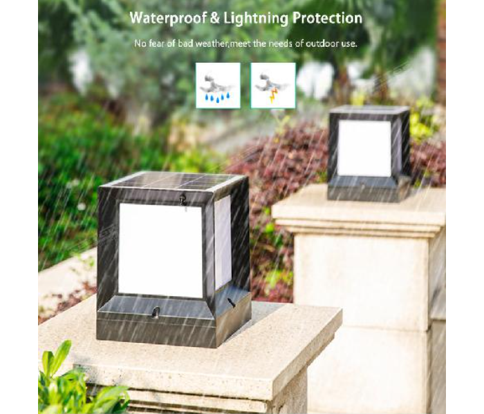 3W Solar Led Garden Light 6000K - Zoom Image 2