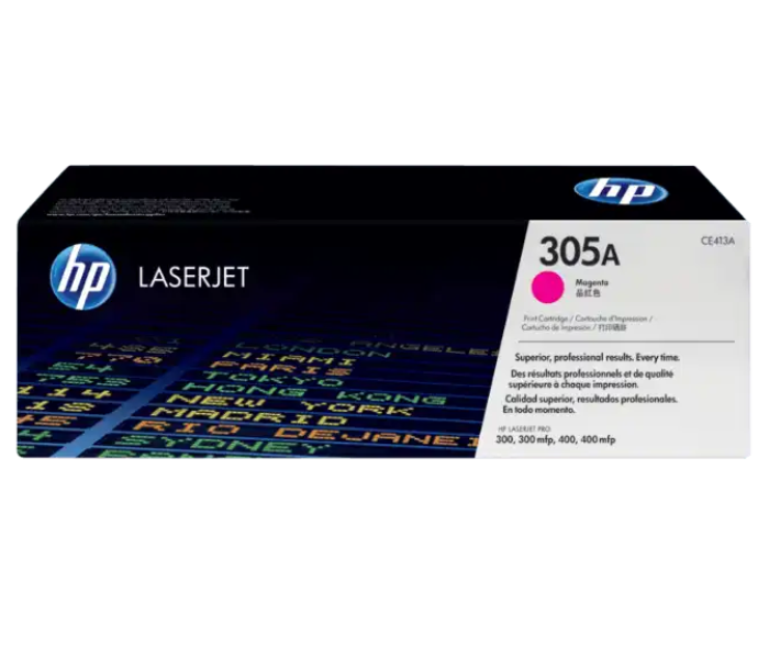 HP CE413A 305A LaserJet Toner Cartridge - Magenta - Zoom Image 3