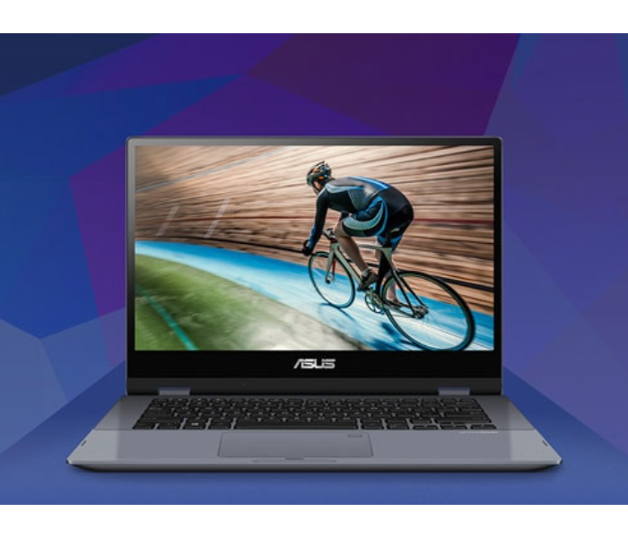 Asus TP412FA-EC404T 14 Inch FHD Intel Core i3 10110 Processor 4GB RAM 256GB SSD Intel HD Graphics Windows 10 Home - Star Grey - Zoom Image 3