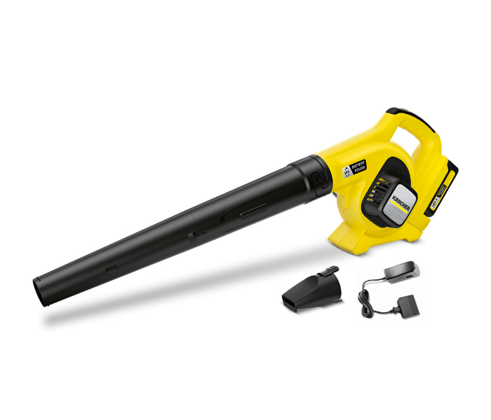 Karcher 14451110 LBL 2 Battery Set Leaf Blower - Yellow and Black - Zoom Image 1