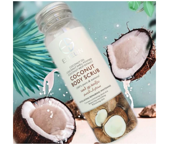 Dr Rashel ES0006 200g Pure and Natural Estelin Coconut Body Scrub - Zoom Image 3