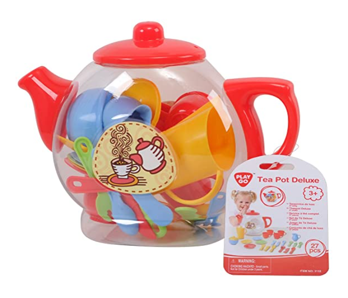 PlayGo 3131 25 Pieces Tea Pot Deluxe Toys For Kids - Zoom Image 2