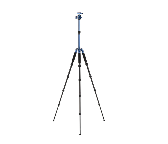 Sirui T-005SB Aluminum Tripod with B-00B Ball Head - Blue - Zoom Image 3