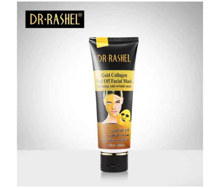 Dr Rashel DRL-938 120ml Gold Collagen Peel Off Anti-Wrinkle Mask Deep Clean Acne Gold Face Mask - Zoom Image 3