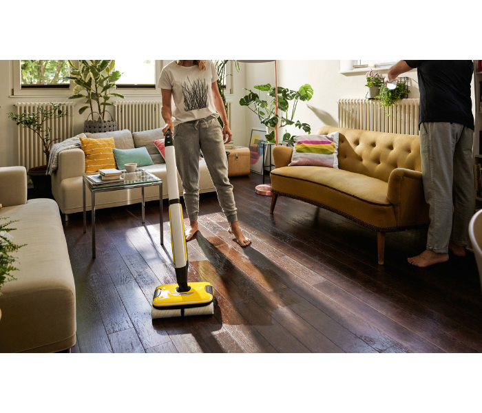 Karcher 10557310 FC7 Cordless Hard Floor Cleaner - Yellow and Black - Zoom Image 5