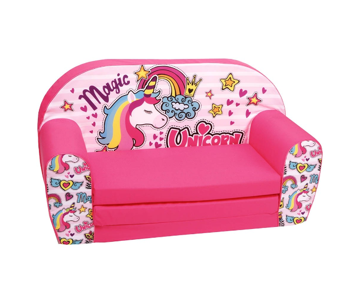 Delsit DT2-1931 Sofa Bed - Magic Unicorn Sofa Bed For Kids - Pink - Zoom Image