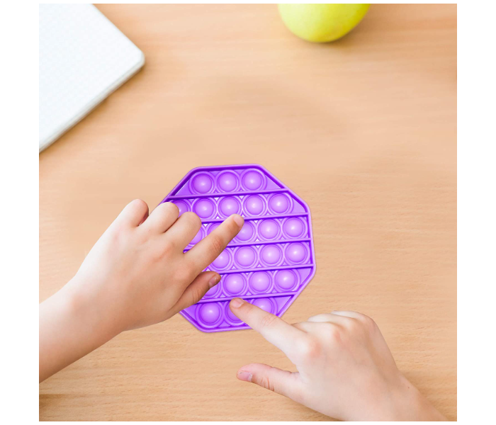 Pop It Purple Octagon Toy For Kids - Purple - Zoom Image 7