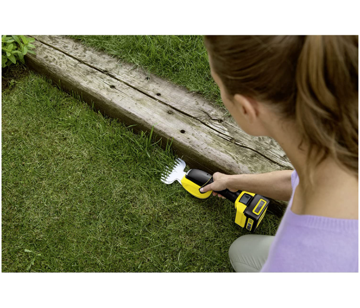 Karcher 14442000 GSH 18-20 Battery Cordless Battery Grass and Shrub Shears - Yellow and Black - Zoom Image 4