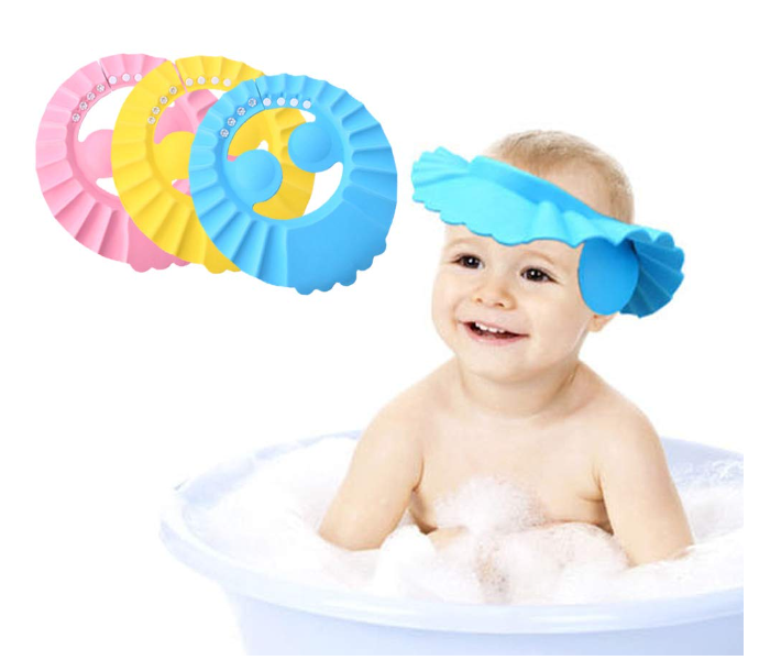 Universal Baby Shower Cap - Blue - Zoom Image 2