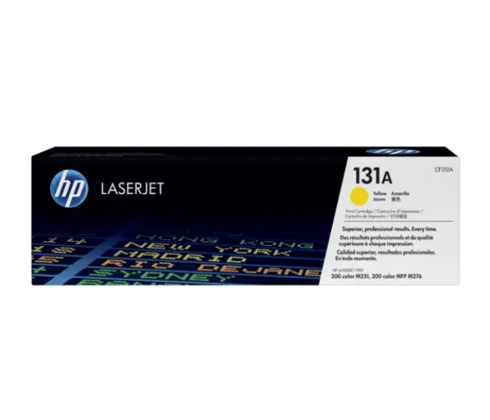 HP CF212A 131A Yellow LaserJet Toner Cartridge - Yellow - Zoom Image 2