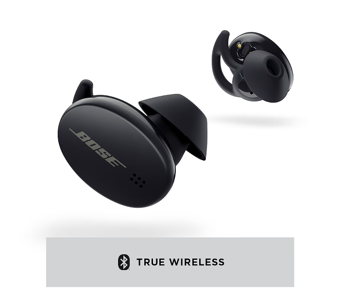 Bose Sport 805746-0010 In-Ear Truly Wireless Earbuds with Mic - Black - Zoom Image 2