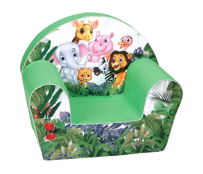 Delsit DT8-1924 Animals Arm Chair For Kids - Green - Zoom Image