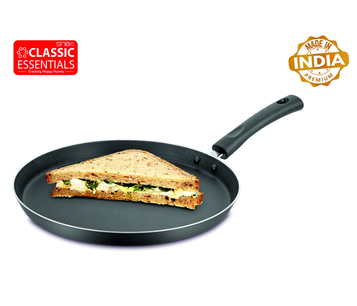 Classic Essentials 5057 25cm Non Stick Roti Tawa - Black - Zoom Image 2