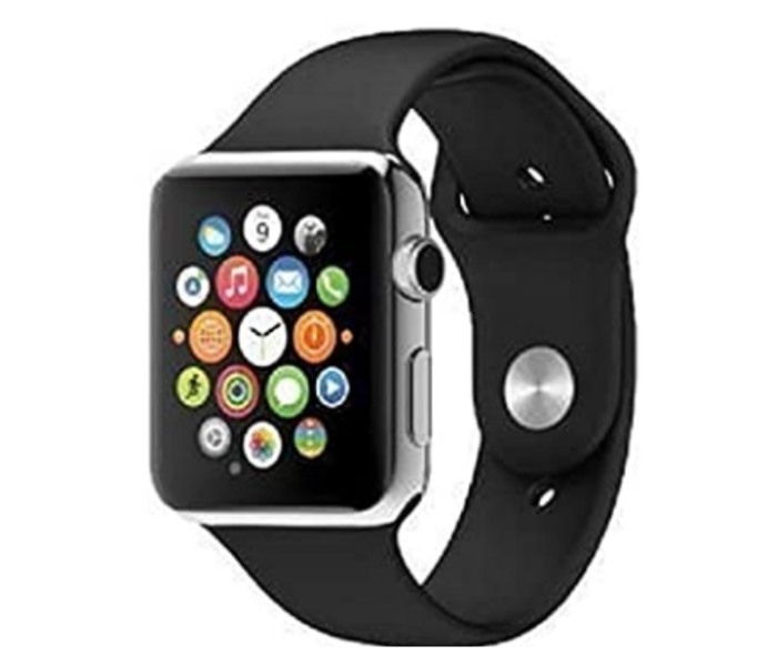 2 In 1 Combo of A1 Mobile Smart Watch With Memory And Sim Card Slot - Black - Zoom Image 2