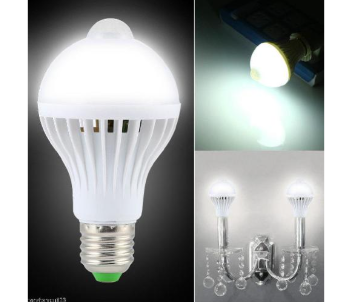 Led Pir Sensor Bulb 9W E27 6500K Daylight - Zoom Image 1