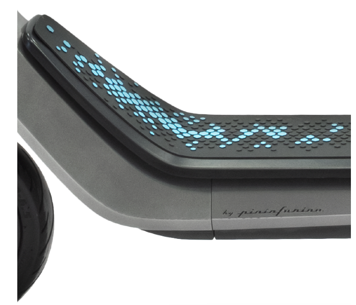 Argento KPF Foldable and Portable Electric Scooter by Pininfarina - Black - Zoom Image 2