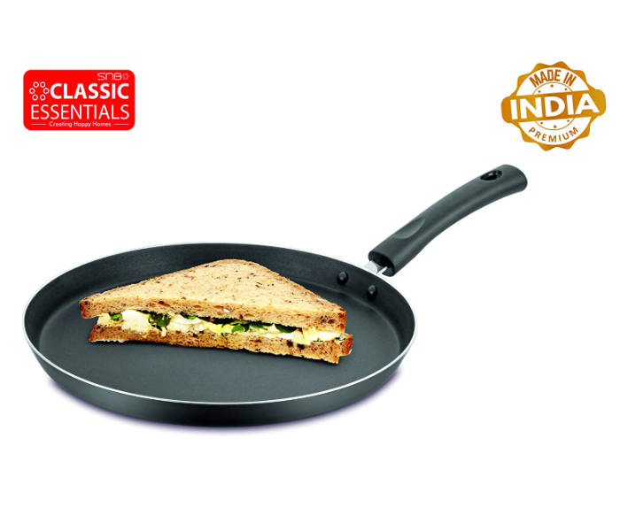 Classic Essentials 5071 25cm Non Stick Dosa Tawa - Black - Zoom Image 2