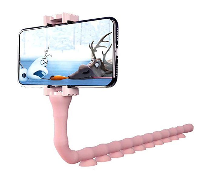 Generic Cute Mobile Phone Holder with Flexible Rubber Octopus and Degree Rotatable Suction Cup - Zoom Image 2