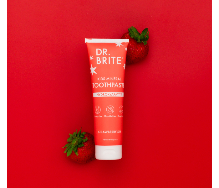 Dr. Brite 130688 142g Kids Mineral Strawberry Sky Toothpaste - Zoom Image 1