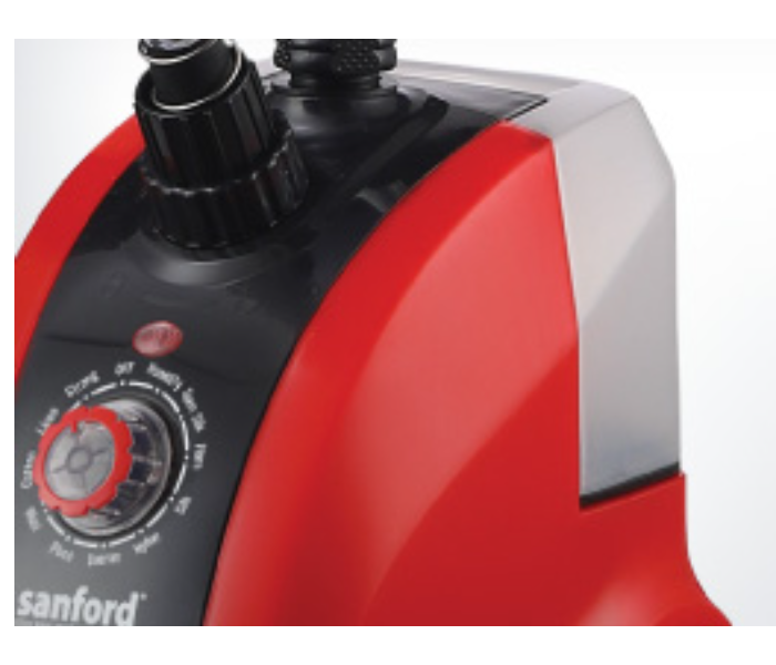 Sanford SF2913GS 1800 Watts Garment Steamer - Red and Silver - Zoom Image 3