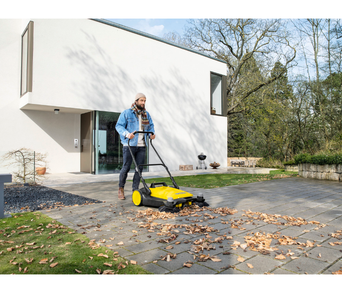 Karcher 17664600 S 6 Twin Push Sweeper - Yellow and Black - Zoom Image 6