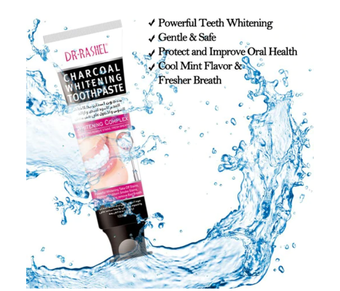 Dr Rashel DRL-1359 100ml Charcoal Whitening Toothpaste - Zoom Image 3