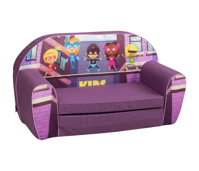 Delsit DT2-21003 Heroes Sofa Bed For Kids - Violet - Zoom Image 1