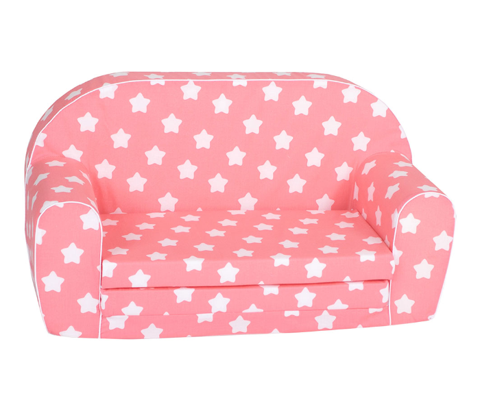 Delsit DT2-20173 Pink with Stars Single Bed Pink For Kids - Pink - Zoom Image