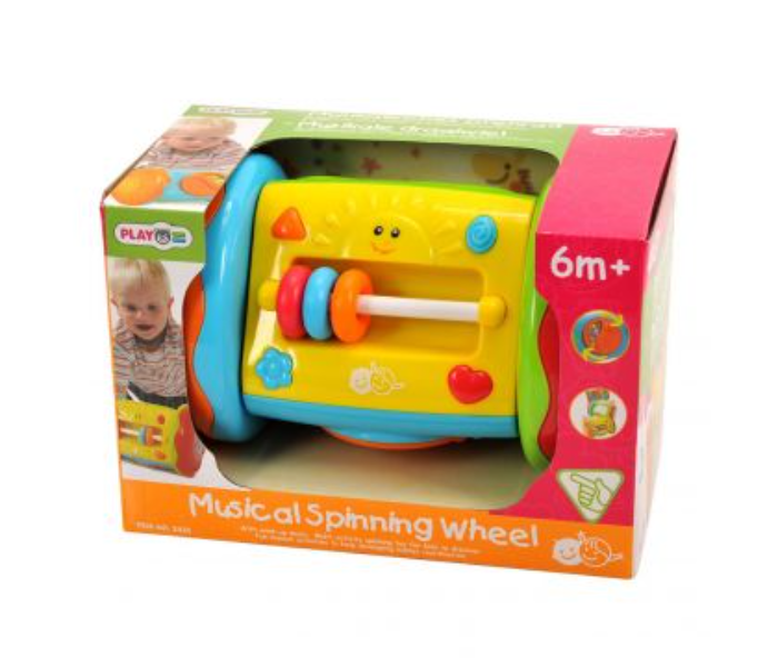 PlayGo 1740 Musical Spinning Wheel Toys For Kids - Zoom Image 2