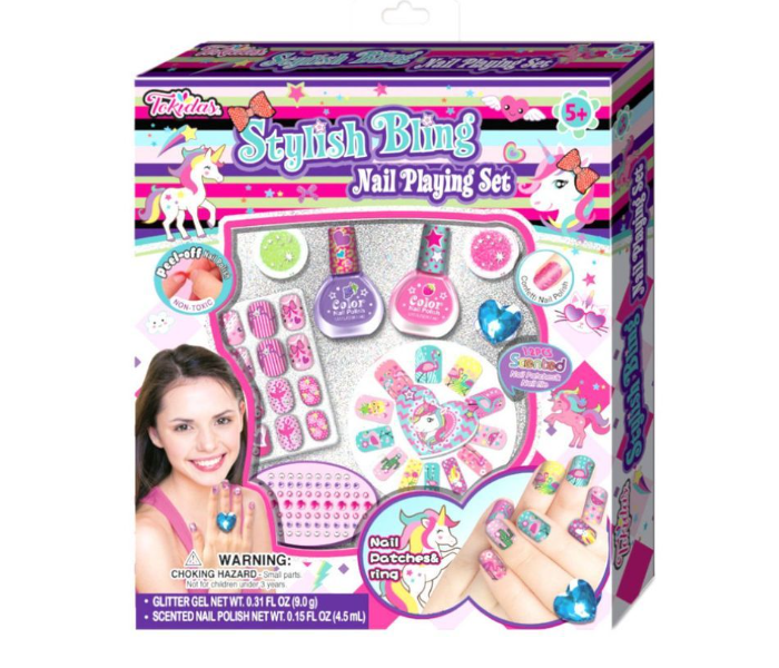 Tokidas T213 Stylish Bling Nail Playing Set for Girls - Zoom Image 1